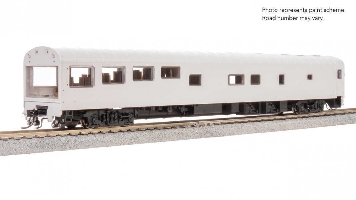(NO DETAILS PROVIDED, SOLD AS IS, SEE PHOTOS) REFURBISHED BR9163 Track Inspection Car, Unlettered / Painted Prime, HO, BLI, 9163