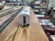 (NO DETAILS PROVIDED, SOLD AS IS, SEE PHOTOS) REFURBISHED BR9163 Track Inspection Car, Unlettered / Painted Prime, HO, BLI, 9163