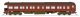 PRR Heavyweight 5-Car Passenger Set, 1930's Era, N (PB70 5034, P70 823, P70 989, P70 1042, Z74d 120 "Pennsylvania, N, BLI, 10650