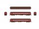 PRR Heavyweight 5-Car Passenger Set, 1930's Era, N (PB70 5034, P70 823, P70 989, P70 1042, Z74d 120 "Pennsylvania, N, BLI, 10650