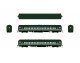 NP Heavyweight 5-Car Passenger Set, Loewy Two-Tone Green, (1195, 1352, 1357, 1364, "Green River"), N, BLI, 10763