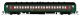 Heavyweight 5-Car Passenger Set, Christmas Paint Scheme, N, BLI, 10764