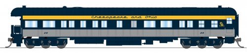 Chesapeake & Ohio Business Car 25, N, BLI, 10771