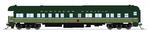 Northern Pacific Business Car, "Green River", N, BLI, 10776