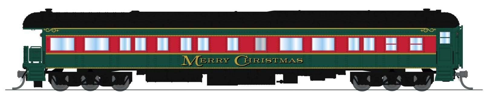 Business Car, Christmas Holiday Scheme, N, BLI, 10780