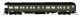 Unlettered Business Car, Pullman Green w/ Clerestory Roof, N, BLI, 10781