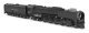 Union Pacific 4-8-4, Class FEF-3, 837, Black & Graphite, Paragon4 Sound/DC/DCC, w/ Smoke, HO, BLI, 10208