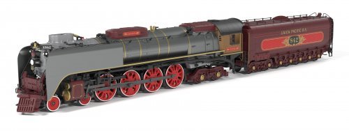Union Pacific 4-8-4, Class FEF-3, 842, Ornate Fantasy Scheme, No-Sound / DCC-Ready, HO, BLI, 10213