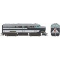 Alco FA1 - Standard DC -- Wabash 1204 (blue, gray, white), HO, Rapido Trains Inc 37083