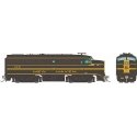 Alco FA1 - Standard DC -- New Haven 0403 (green, yellow, Script Logo), HO, Rapido Trains Inc 37063