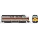 Alco FA1 - Standard DC -- Erie Lackawanna 7344 (gray, maroon, yellow), HO, Rapido Trains Inc 37045