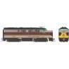 Alco FA1 - Standard DC -- Erie Lackawanna 7344 (gray, maroon, yellow), HO, Rapido Trains Inc 37045
