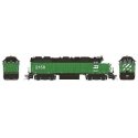 EMD GP38 Low Nose - Standard DC -- Burlington Northern 2177 (Cascade Green, black, white), HO, Rapido Trains Inc 38031