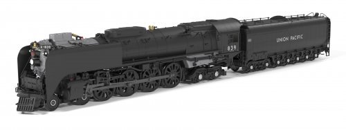 Union Pacific 4-8-4, Class FEF-3, 839, Black & Graphite, Paragon4 Sound/DC/DCC, w/ Smoke, HO, BLI, 10210
