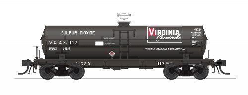 6000 Gallon Tank, Virginia Chemical, Billboard, 2-pack, HO (VCSX 171, VCSX 177), HO, BLI, 10361