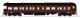 PRR Heavyweight 5-Car Passenger Set, 1950's Era, N (PB70 4792, P70 3435, P70 3609, P70 3724, Z74d 7509 "Ohio"), N, BLI, 10652