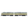 EMD FT A-B Set - Standard DC -- New York, Ontario & Western (gray, yellow), N, Intermountain Railway Company 69031