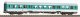Halberstadt Center-Entrance Car mint green 2. Class DB AG Era V, HO, PIKO 28006