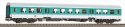 Halberstadt Center-Entrance Car mint green 2. Class DB AG Era V, HO, PIKO 28006