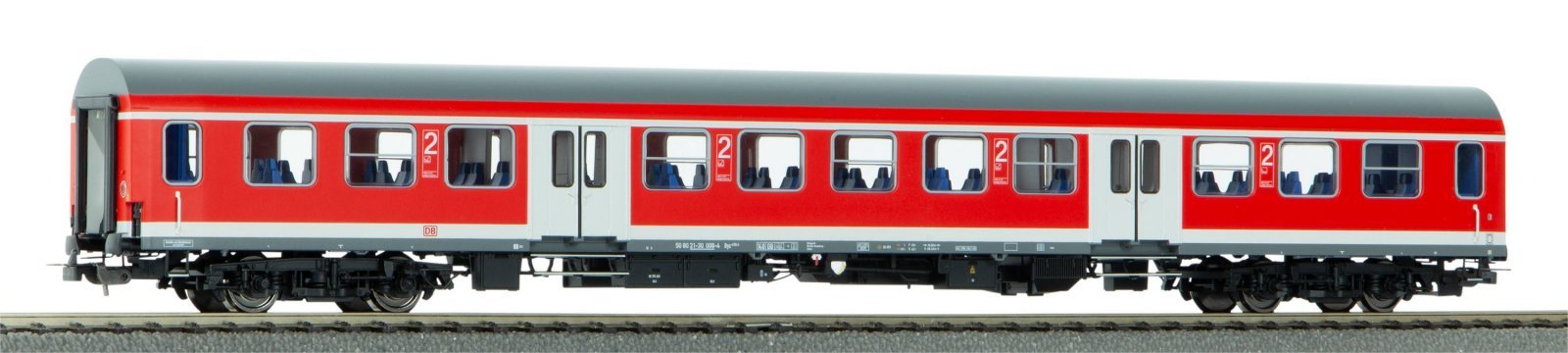 Halberstadt Center-Entrance Car By 2. Class DB AG V, HO, PIKO 28008