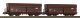 2-Piece Set Self-Unloading Car WTK/ ÖBB IV, HO, PIKO 28332