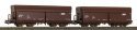 2-Piece Set Self-Unloading Car WTK/ ÖBB IV, HO, PIKO 28332