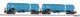 2-Piece Set Sloped Tank Car RTI VI, HO, PIKO 28343
