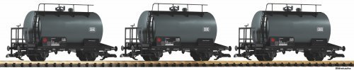 3-Piece Set Tank Car DB IV, G, PIKO 37777EV