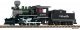 G-US Steam Locomotive D+RGW Mogul Tri-Modus with Sound, G, PIKO 38270