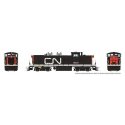 GMD-1 4-Axle Version - Standard DC -- Canadian National 1900 (black, red, Noodle Logo), HO, Rapido Trains Inc 10068