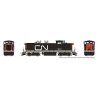 GMD-1 4-Axle Version - Standard DC -- Canadian National 1900 (black, red, Noodle Logo), HO, Rapido Trains Inc 10068