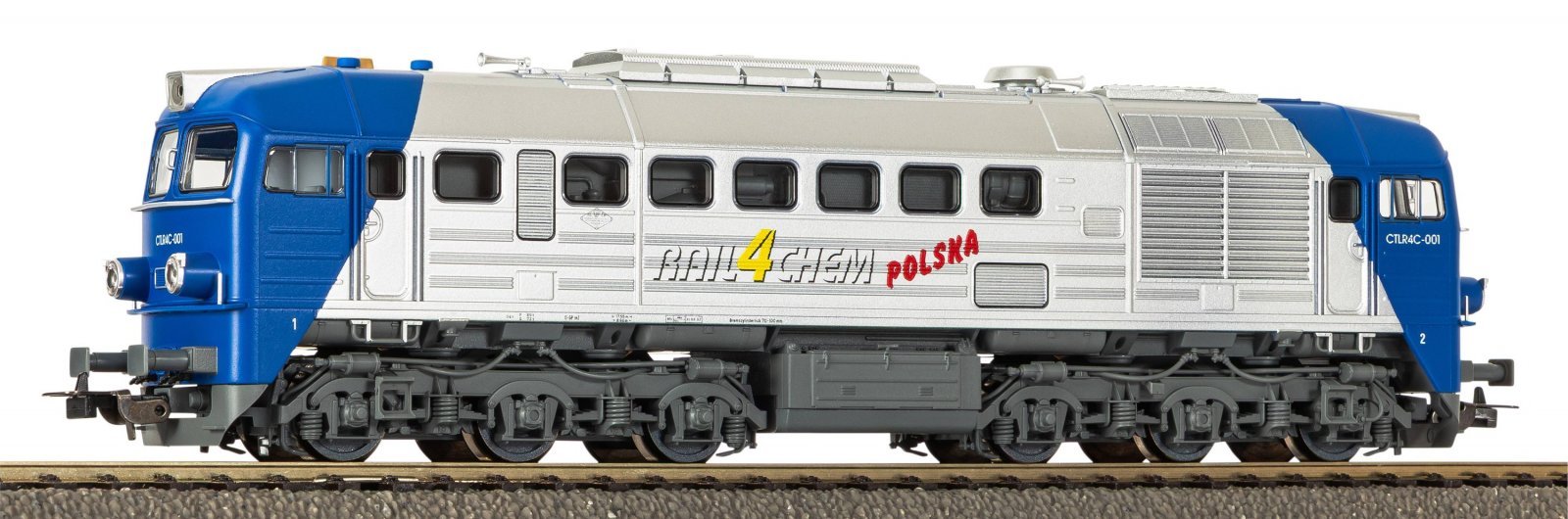 Diesel Locomotive/Sound CTLR4C-001, CTL Rail 4 Chem V + PluX22 Dec., HO, PIKO 52140