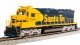 REFURBISHED R4282 EMD SD45, ATSF 5382, Yellow Bonnet, Paragon4 Sound/DC/DCC, HO, BLI, 4282