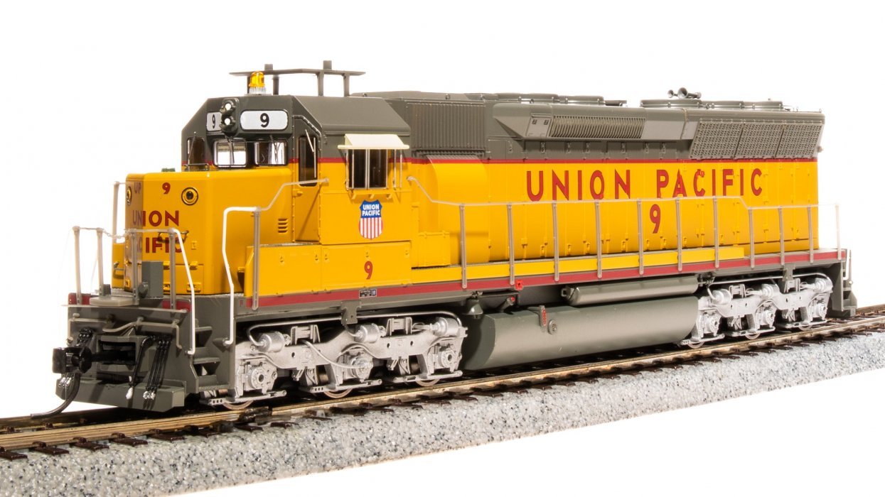 REFURBISHED R4295 EMD SD45, UP 9, Yellow & Gray, Paragon4 Sound/DC/DCC, HO, BLI, 4295