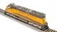 REFURBISHED R4295 EMD SD45, UP 9, Yellow & Gray, Paragon4 Sound/DC/DCC, HO, BLI, 4295