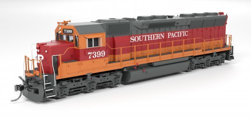 REFURBISHED R9820 EMD SD45, SP 7399, Daylight Paint, Paragon4 Sound/DC/DCC, HO, BLI, 9820