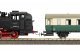 Steam Locomotive BR 80 VSM + two Passenger Car NS VI A-Track & B, HO, PIKO 57035