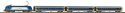 S-Set Electric Locomotive Taurus MAV + 3x Passenger Car MAV V A-Track & B, HO, PIKO 57037