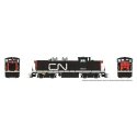 GMD-1 4-Axle Version - Standard DC -- Canadian National 1914 (black, red, Noodle Logo), HO, Rapido Trains Inc 10071