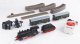 Starter Set Passenger Train DB with Steam loco + tender, PIKO A-Track w. Railbed, HO, PIKO 57112