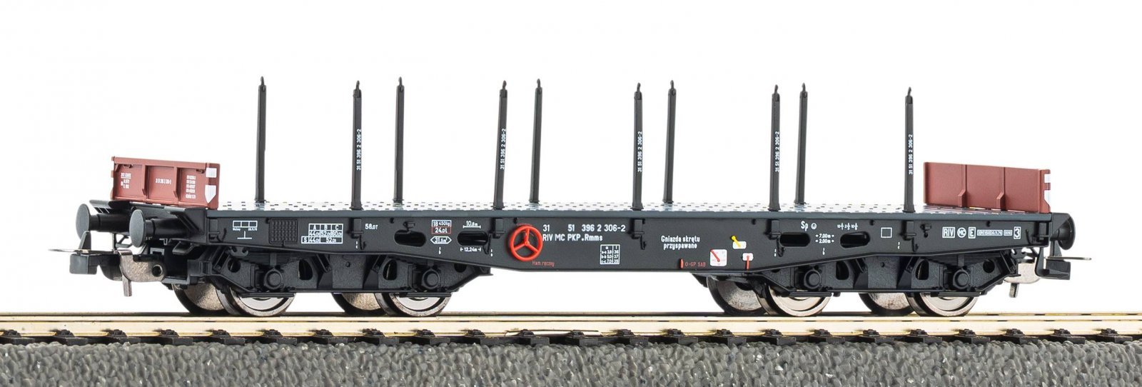 Stake Car 401Ze PKP IV, HO, PIKO 58421