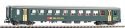 N-Passenger Car EW I, 2. Class with new lettering and grey roof SBB V, N, PIKO 94379