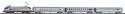 Starter Set Taurus + 3 IC cars PKP A-Track w. Railbed, HO, PIKO 97931
