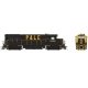 GE U28B Low Hood - Standard DC -- Pittsburgh & Lake Erie 2808 (black, yellow cab front & nose stripe), HO, Rapido Trains Inc 350