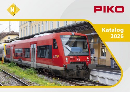 N Catalog 2026, German, , PIKO 99696