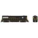 GE U25B High Hood - Standard DC -- St. Louis-San Francisco 807 (As-Delivered, black, yellow, Frisco Lettering), HO, Rapido Train