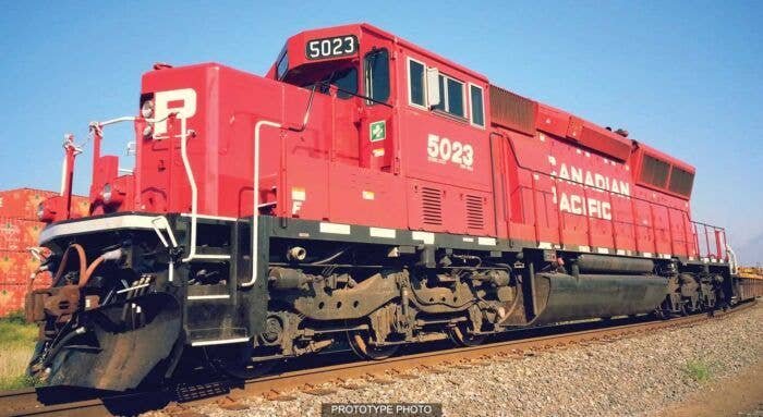 SD30C-ECO 2015/2016 Version - Standard DC -- Canadian Pacific 5026 (red, white), HO, Bowser Manufacturing Co. 360514
