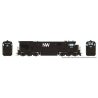 GE C30-7 - Standard DC -- Norfolk & Western 8020 (black, white, NW Logo), HO, Rapido Trains Inc 42021