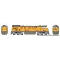 GE C30-7 - Standard DC -- Union Pacific 2422 (1970s, Armour Yellow, gray, red, silver, Shield on Cab), HO, Rapido Trains Inc 420