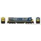 GE C30-7 - Standard DC -- CSX 7029 (YN2 Scheme, gray, blue, yellow), HO, Rapido Trains Inc 42013
